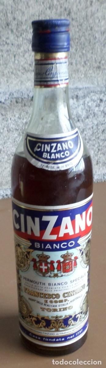 Coleccionismo de vinos y licores: Botella CINZANO blanco - 93 cl. - Foto 1
