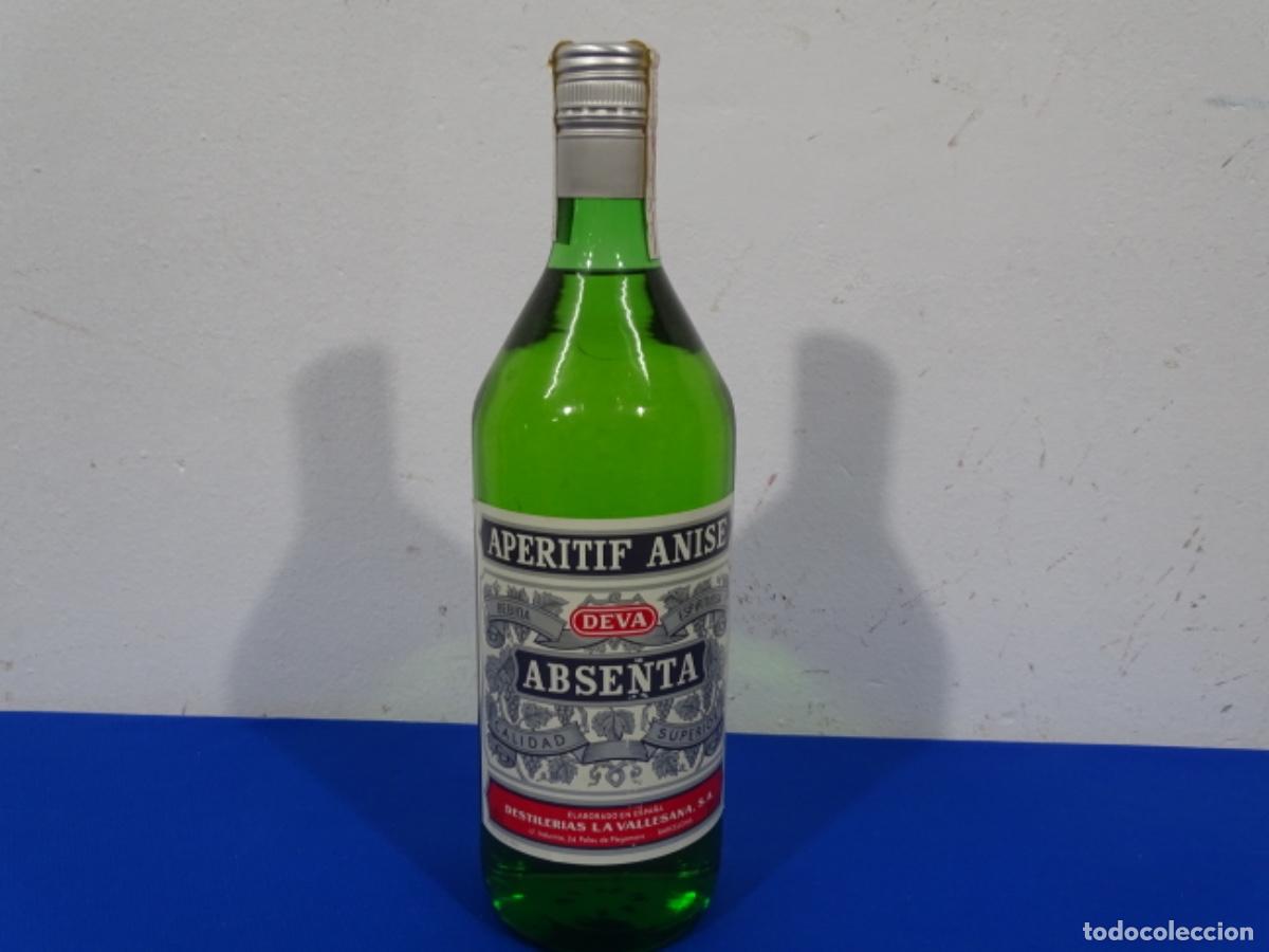 Coleccionismo de vinos y licores: ABSENTA DEVA APERITIF ANISE. 50 GRADOS. DESTILER&Iacute;AS LA VALLESANA. 1 LITRO.