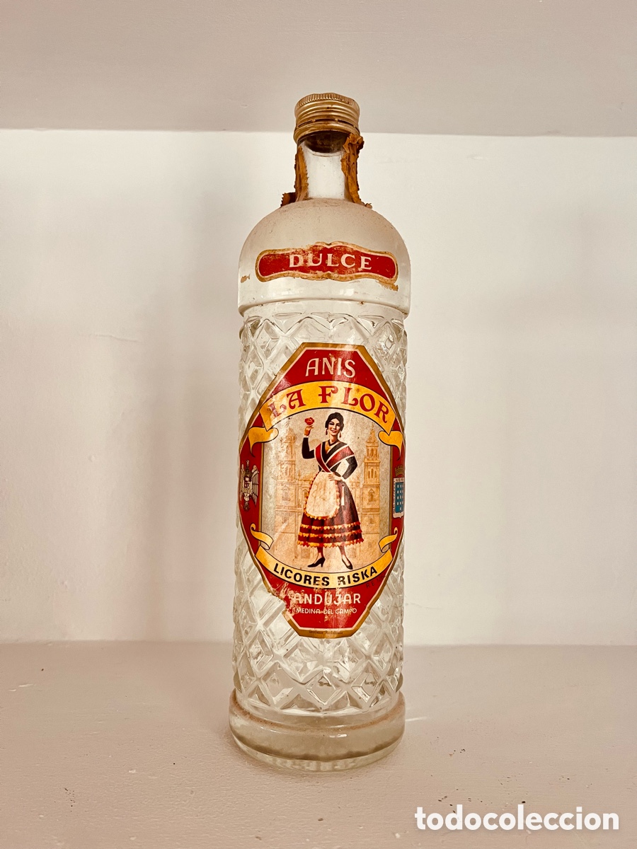 Coleccionismo de vinos y licores: VINTAGE ANIS LA FLOR