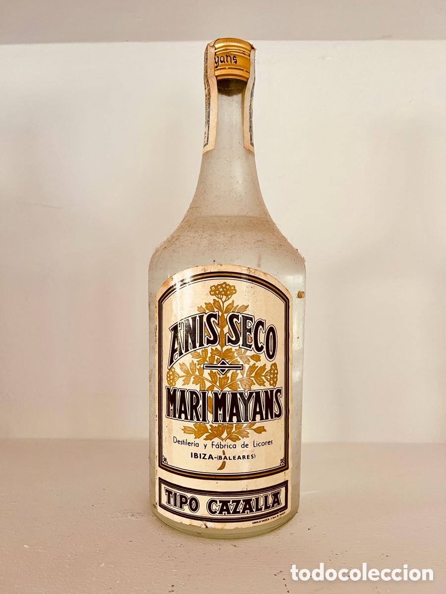 Coleccionismo de vinos y licores: VINTAGE AN&Iacute;S SECO MARI MAYANS (Ibiza)