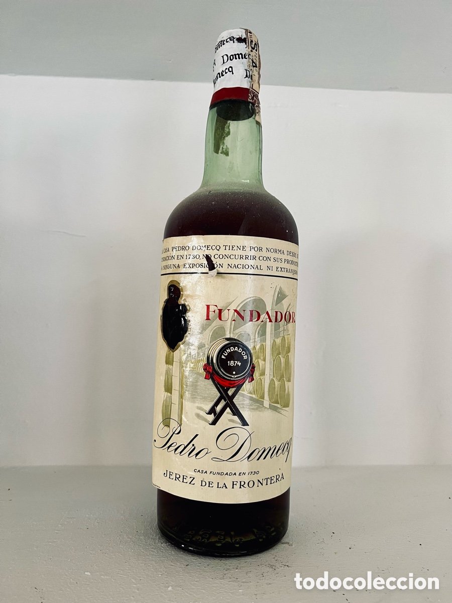 vintage brandy coñac fundador pedro domecq - Buy Collectible wines ...