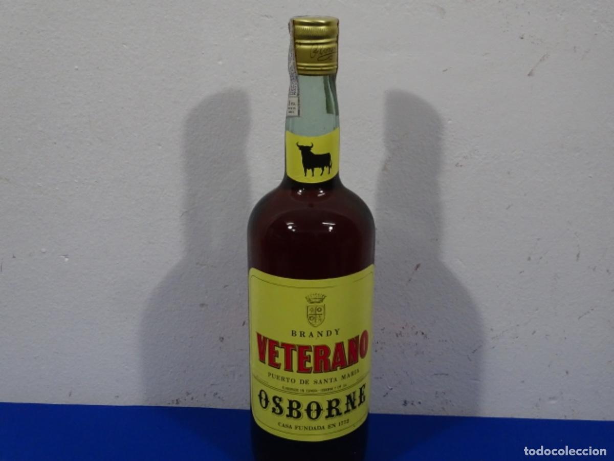 Coleccionismo de vinos y licores: BOTELLA BRANDY LITRO. BRANDY JEREZANO VETERANO OSBORNE.