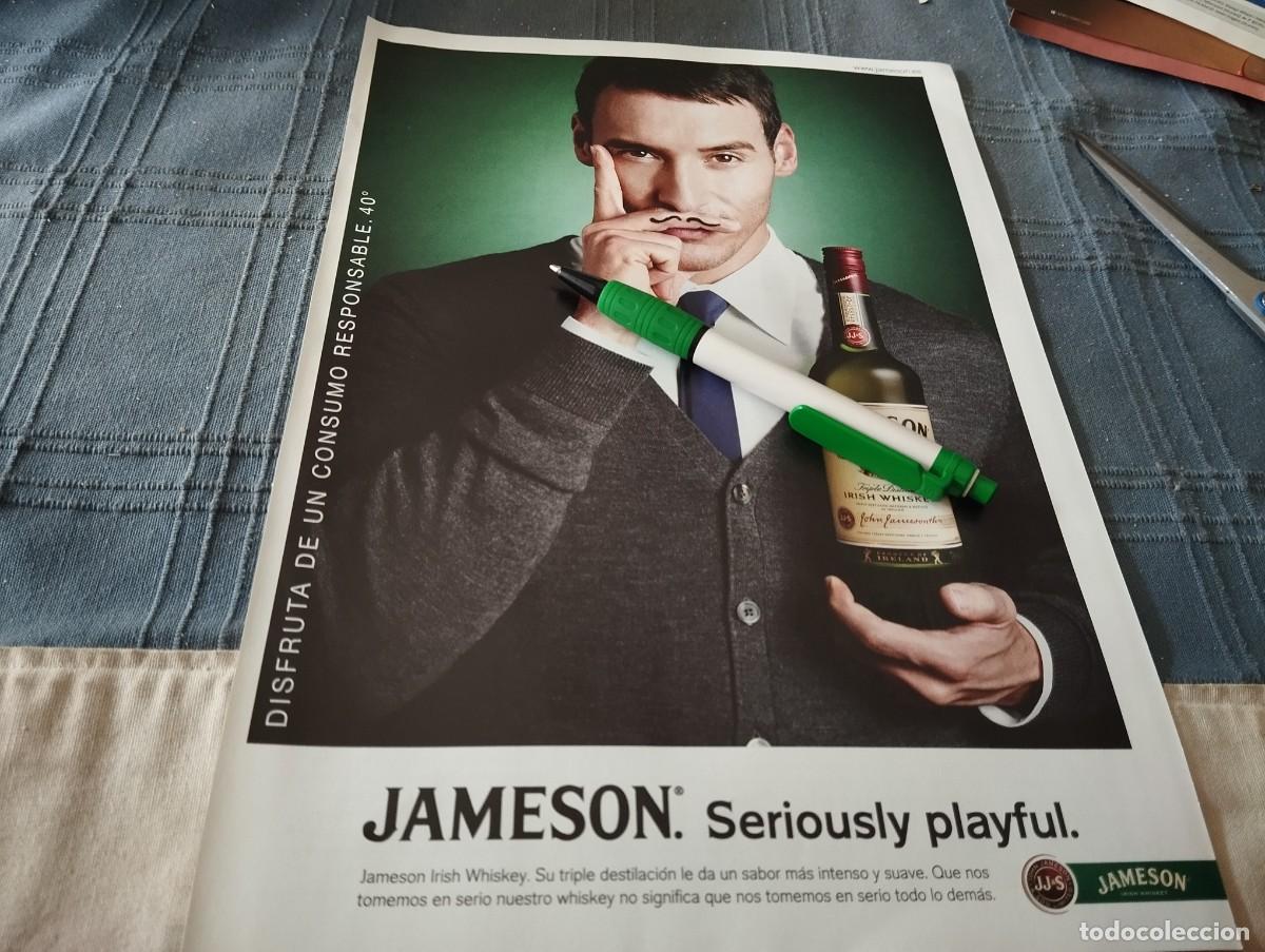 Coleccionismo de vinos y licores: WHISKY JAMESON ANUNCIO PUBLICIDAD REVISTA 2008