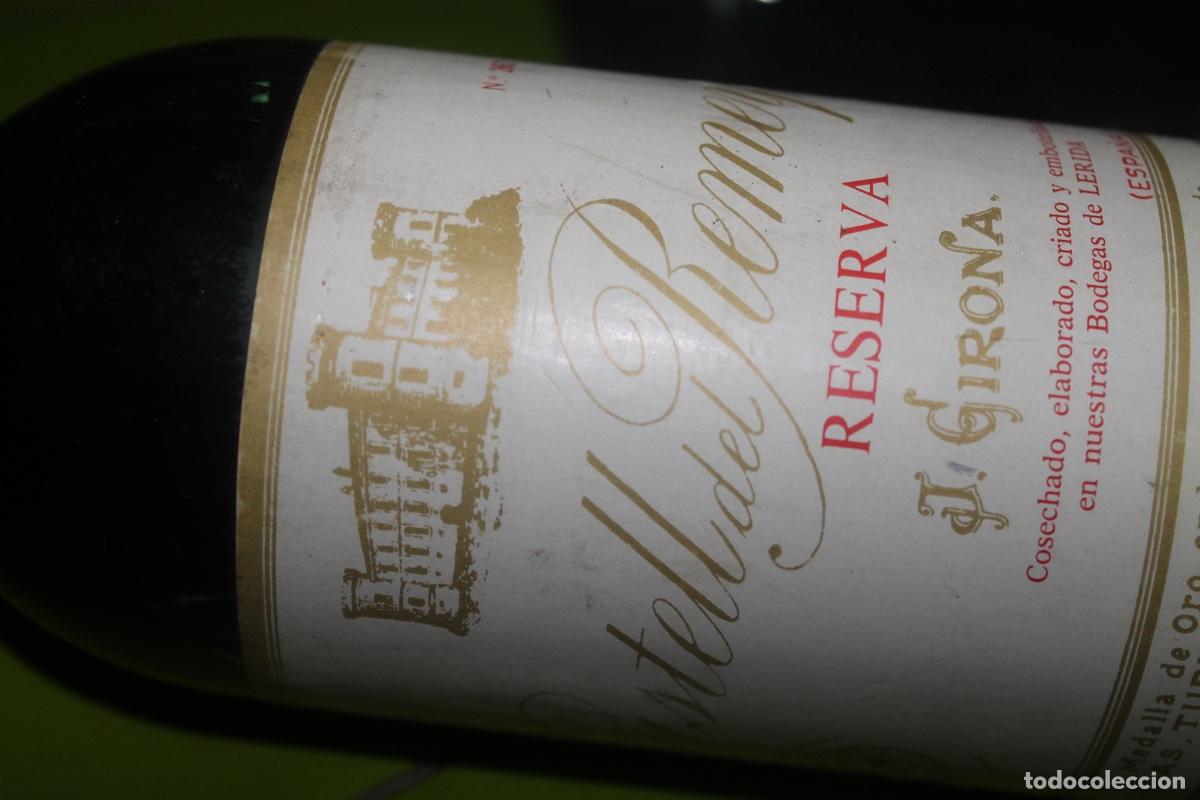 Coleccionismo de vinos y licores: Castell Remey Reserva numerada - Foto 4