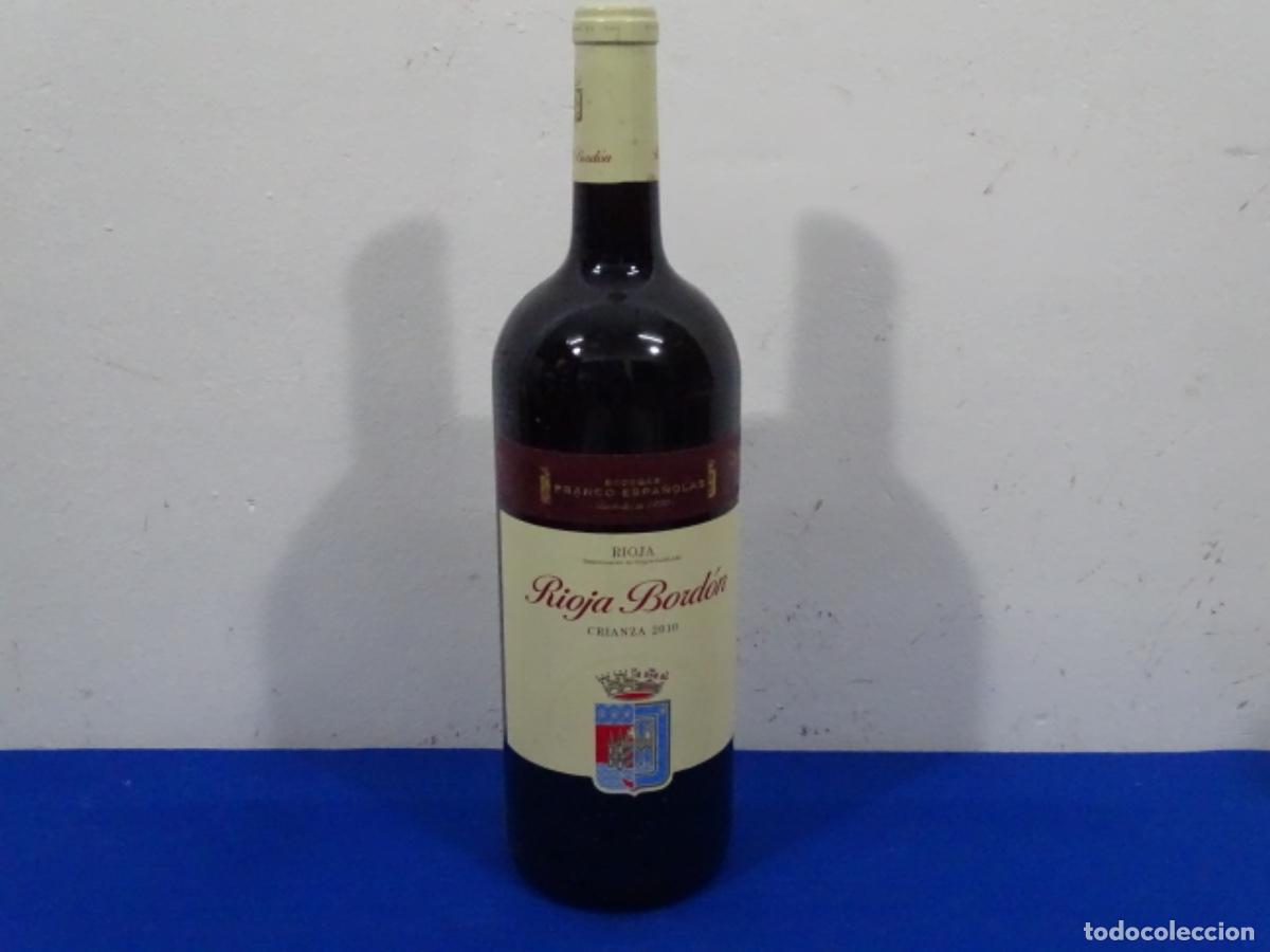 Coleccionismo de vinos y licores: VINO RIOJA BORD&Oacute;N BODEGAS FRANCO. CRIANZA 2010. 1.5 LITROS.