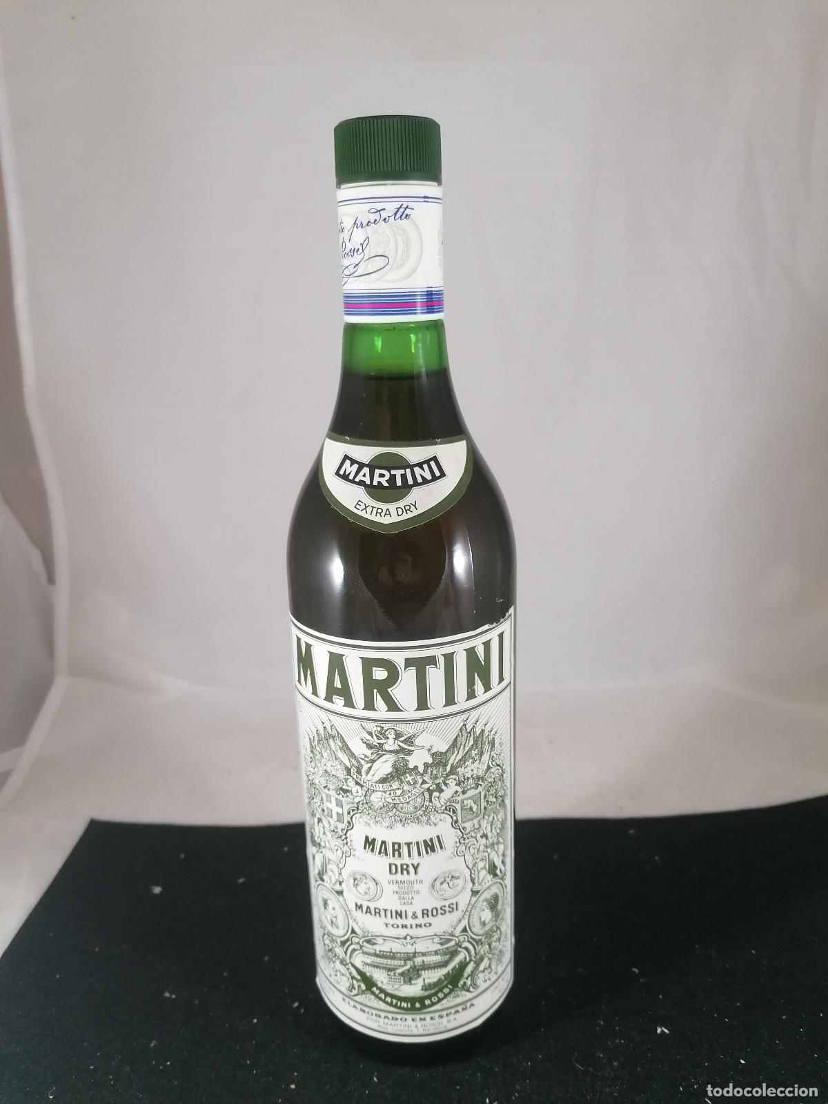 Colecionismo de vinhos e licores: BOTELLA MARTINI EXTRA DRY VERMOUTH SECCO MARTINI ROSSI TORINO BARCELONA 0.93 L