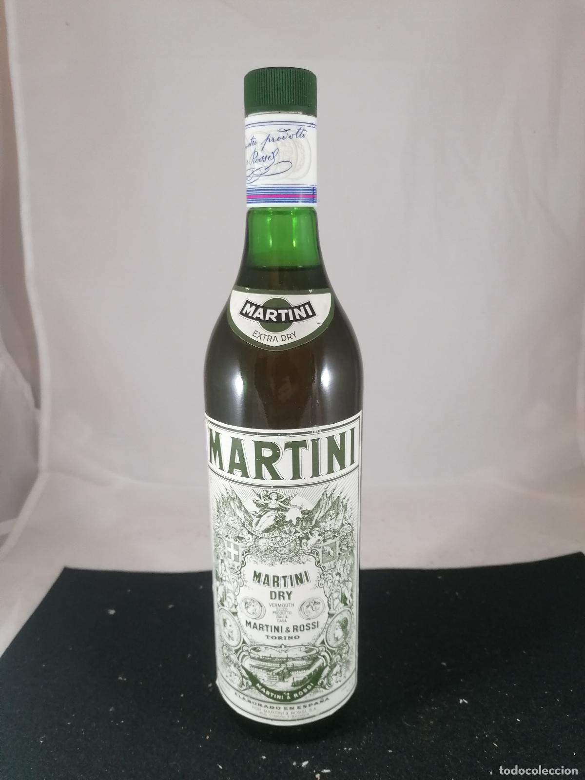 Colecionismo de vinhos e licores: BOTELLA MARTINI EXTRA DRY VERMOUTH SECCO MARTINI ROSSI TORINO BARCELONA 0.93 L