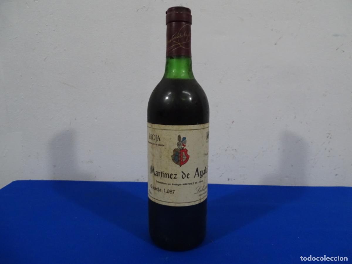 Collezionismo di vini e liquori: VINO RIOJA MART&Iacute;NEZ DE AYALA 1987