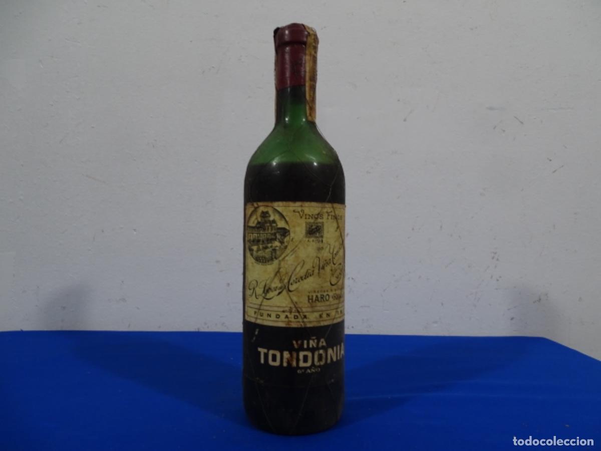Collectionnisme de vins et liqueurs: VINO RIOJA VI&Ntilde;A TONDONIA TINTO 6&ordm; A&Ntilde;O