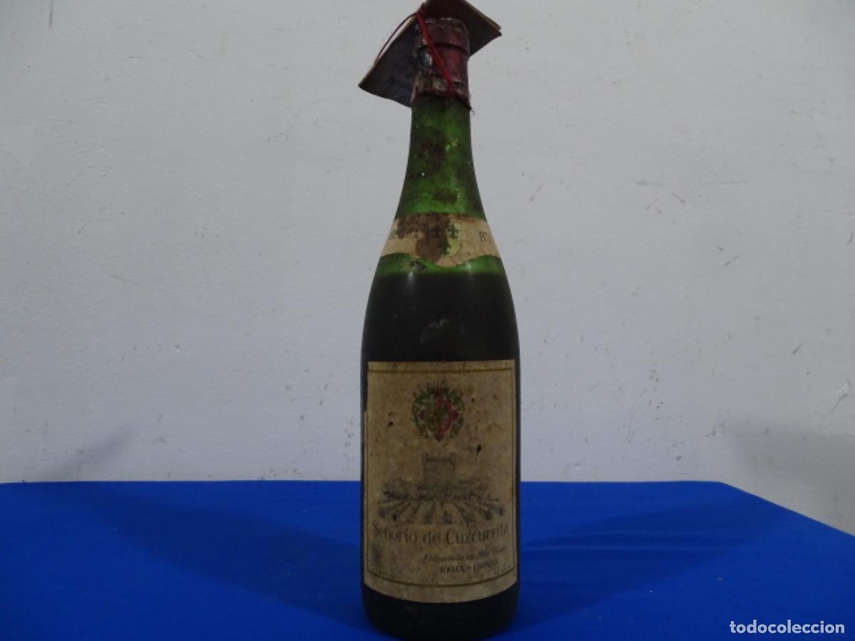 Collectionnisme de vins et liqueurs: VINO RIOJA SE&Ntilde;OR&Iacute;O DE CUZCURRITA 1972.