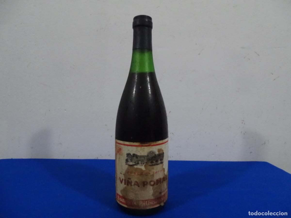 Collectionnisme de vins et liqueurs: VINO RIOJA VI&Ntilde;A POMAL 1975.