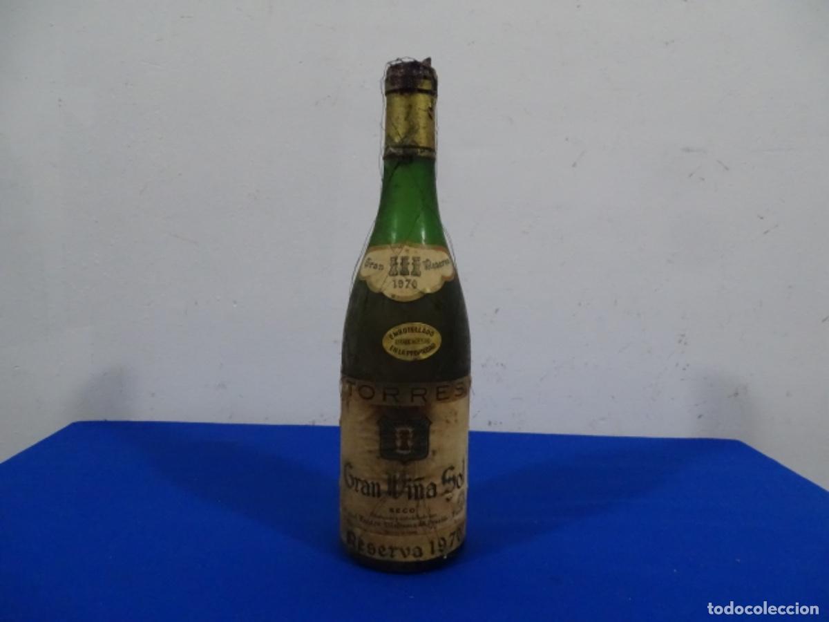 Collectionnisme de vins et liqueurs: VINO VI&Ntilde;A SOL 1970 RESERVA. PENEDES.