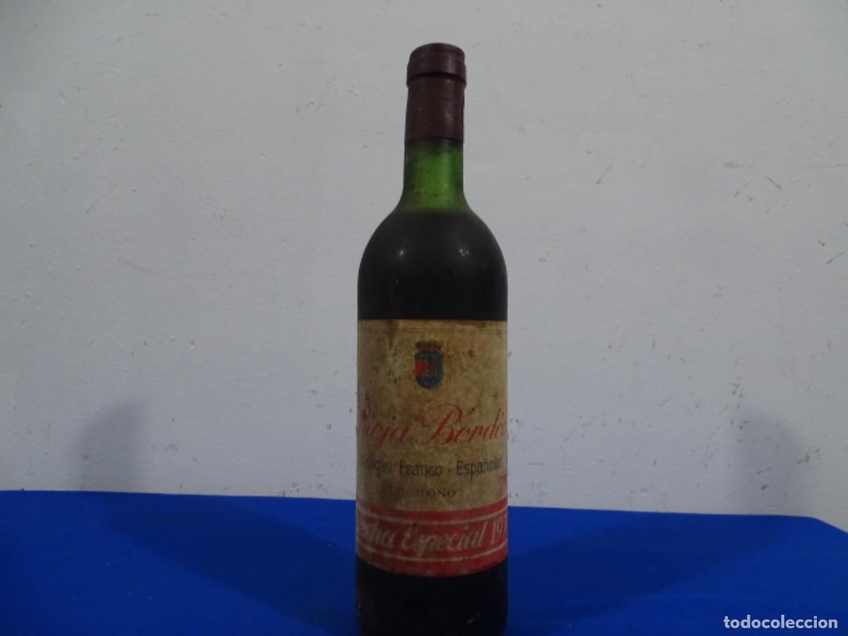 Collectionnisme de vins et liqueurs: VINO RIOJA BORD&Oacute;N COSECHA ESPECIAL 1970