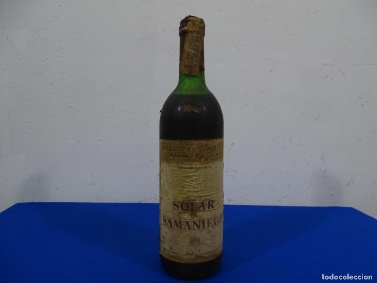 Collectionnisme de vins et liqueurs: VINO RIOJA SOLAR DE SAMANIEGO COSECHA 1970
