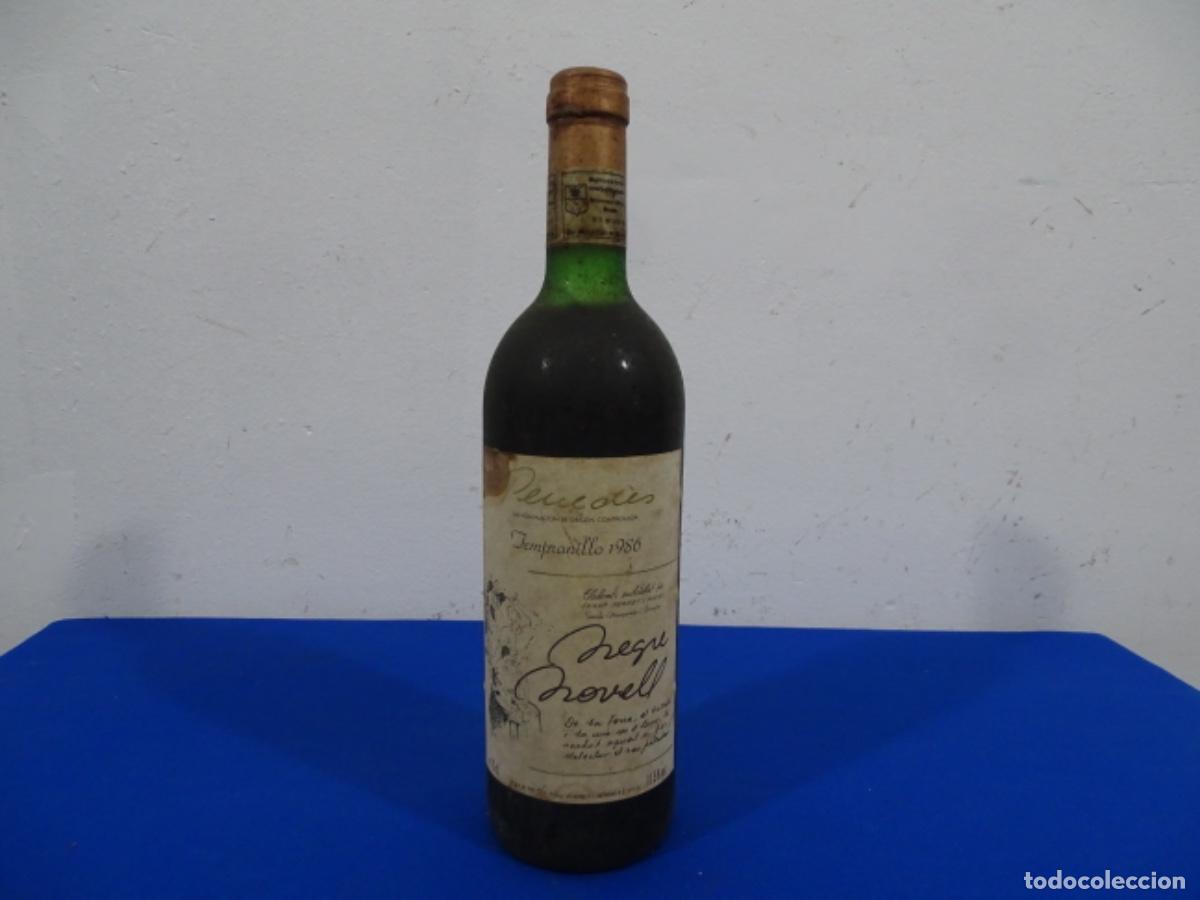 Collectionnisme de vins et liqueurs: VINO PENEDES NEGRE NOVELL 1986. JOSEP FERRET I MATEU.