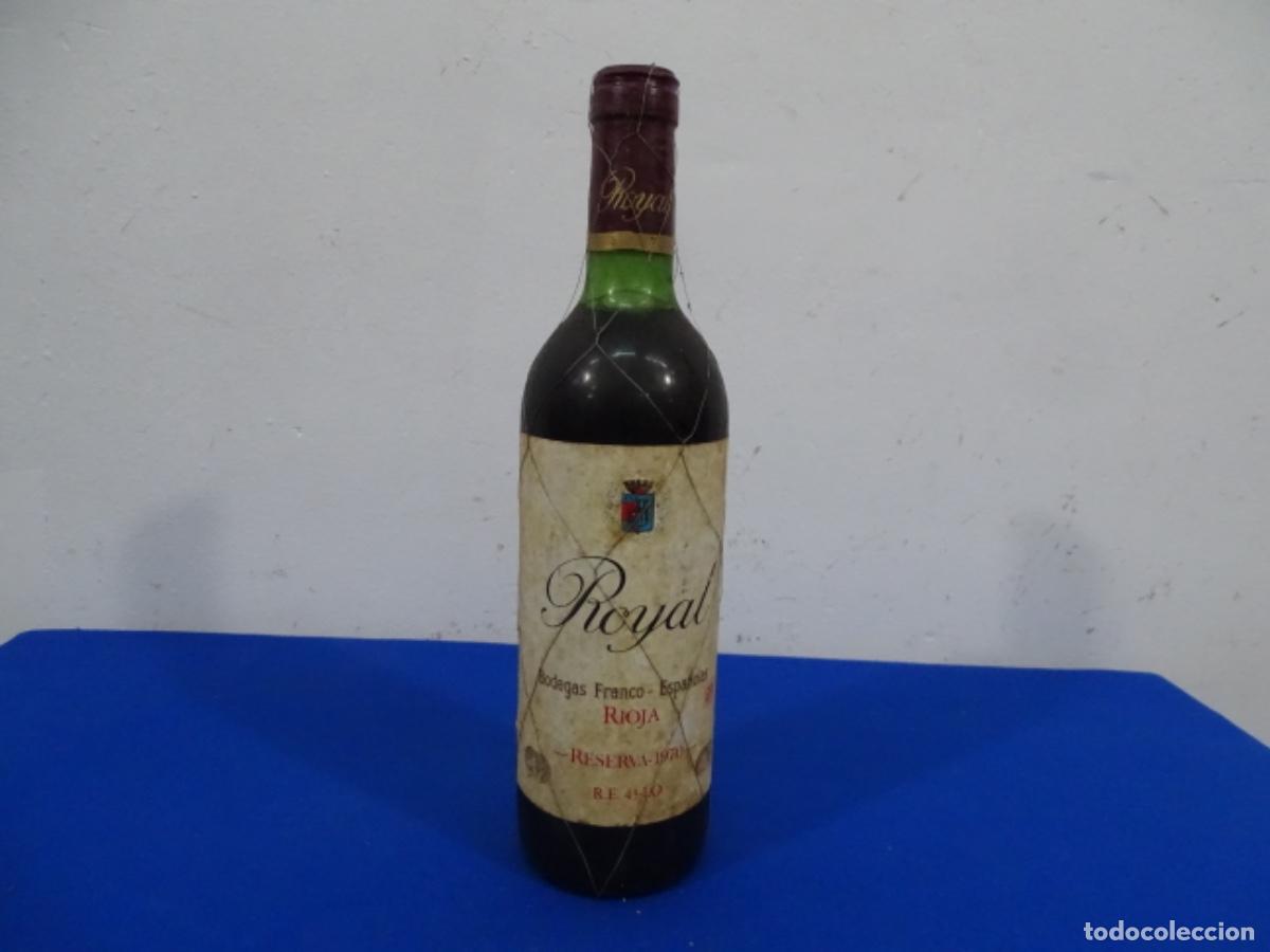 Collectionnisme de vins et liqueurs: VINO RIOJA ROYAL RESERVA 1970.