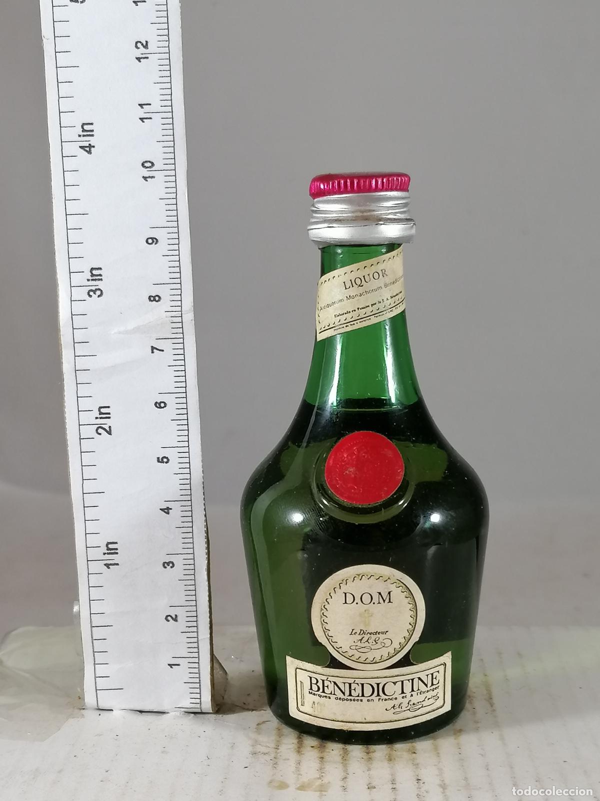 Coleccionismo de vinos y licores: BOTELLITA BOTELLIN BRANDY B AND B BENEDICTINE FECAMP