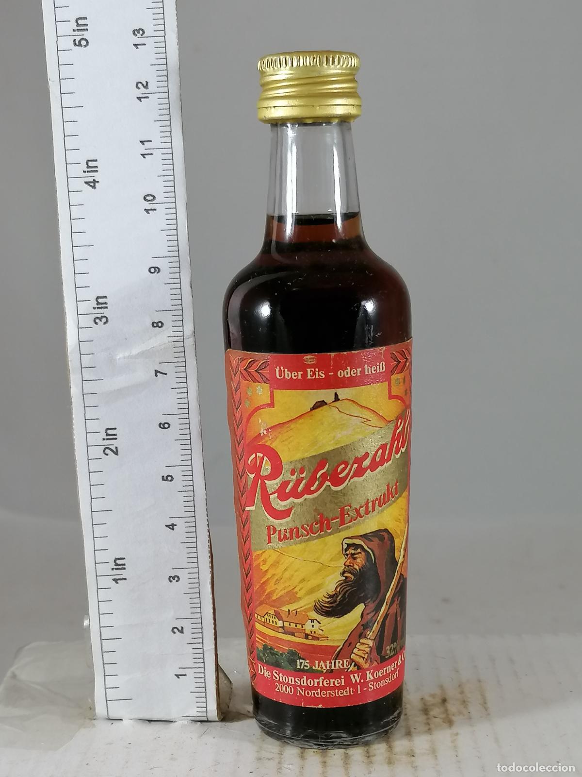 Collection of wines and liquors: BOTELLITA BOTELLIN RUBEZAHK RUBEZAHT KOERNER JAHRE