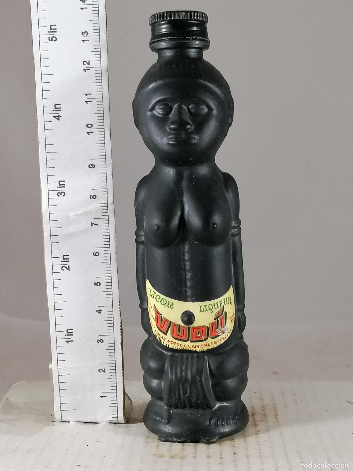 Coleccionismo de vinos y licores: BOTELLITA BOTELLIN LICOR VUDU DESTILERIAS MOREY BINISSALEM MALLORCA