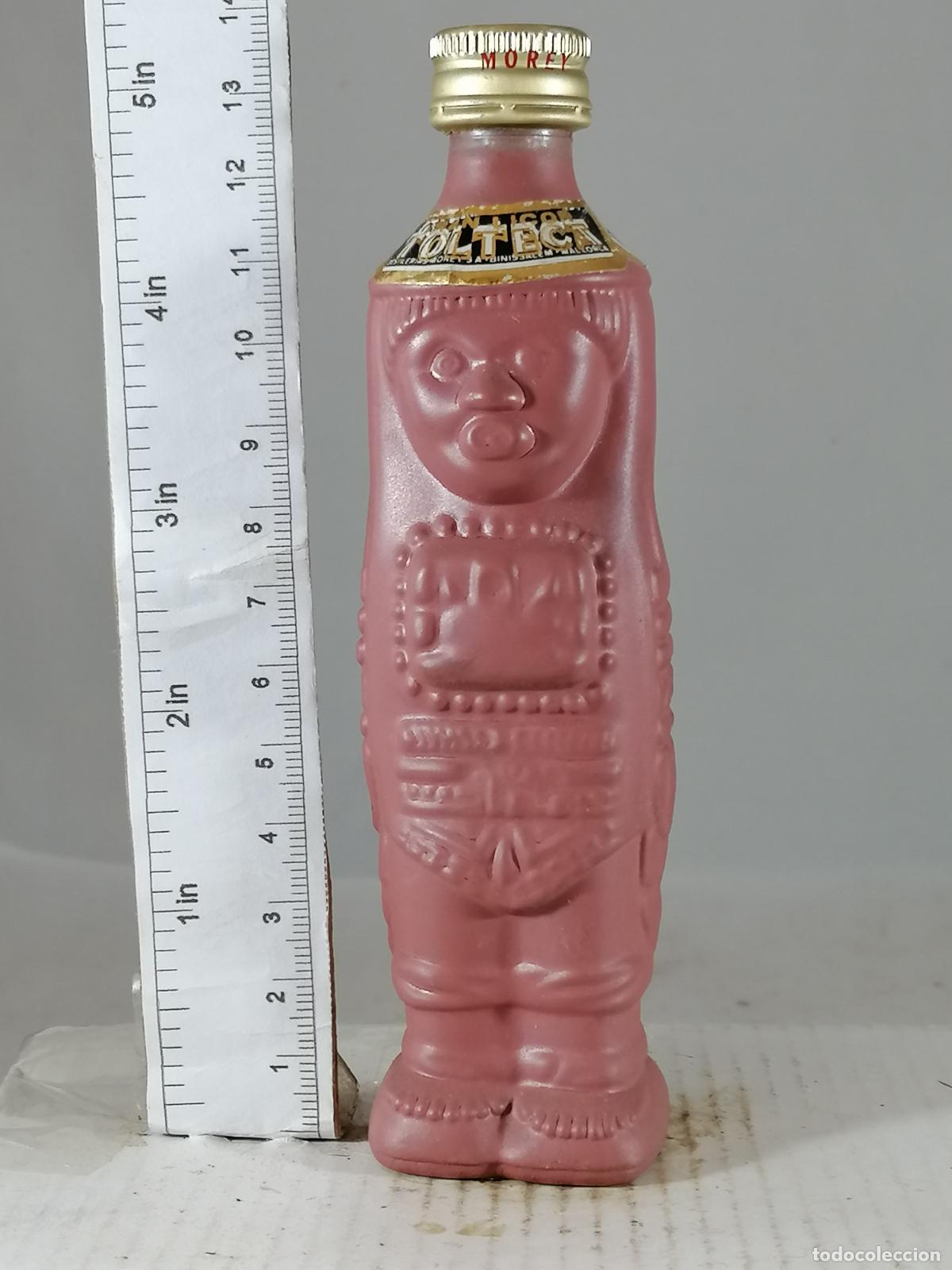 Coleccionismo de vinos y licores: BOTELLITA BOTELLIN LICOR TOLTECA DESTILERIAS MOREY BINISSALEM MALLORCA