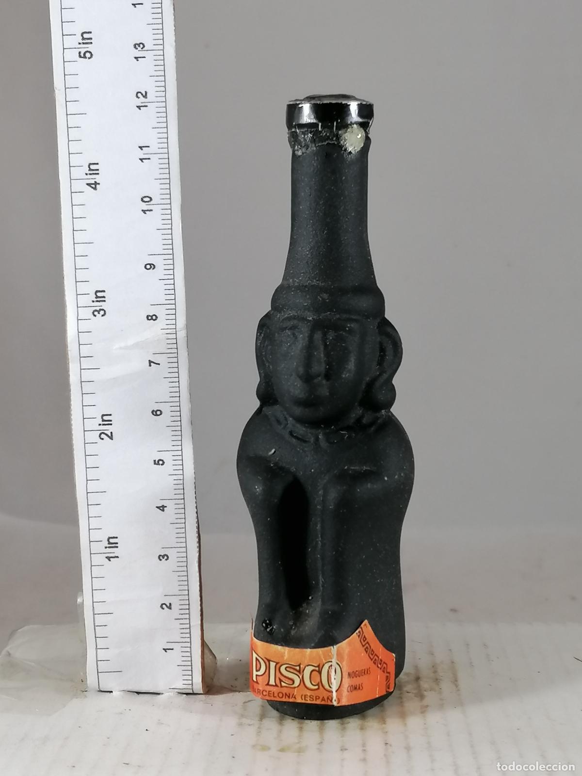 Coleccionismo de vinos y licores: BOTELLITA BOTELLIN LICOR PISCO NOGUERAS COMAS BARCELONA