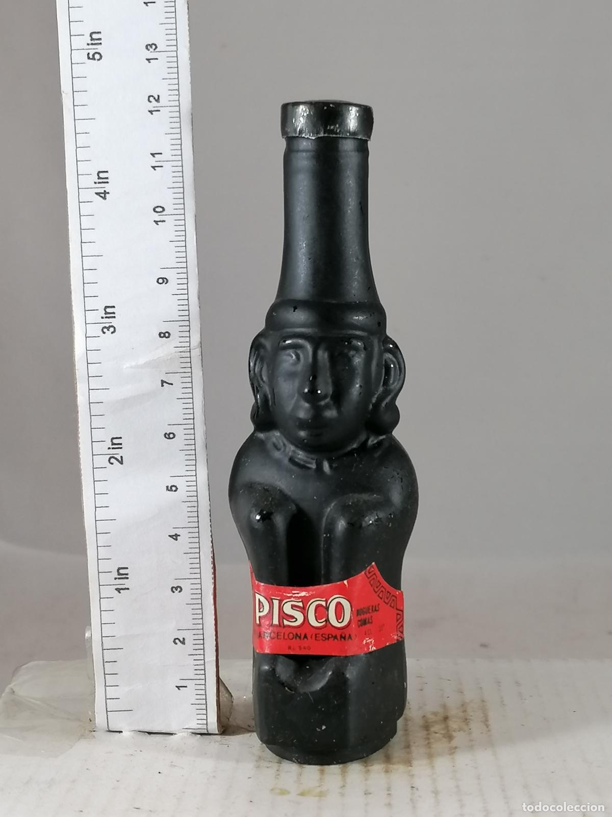 Coleccionismo de vinos y licores: BOTELLITA BOTELLIN LICOR PISCO NOGUERAS COMAS BARCELONA