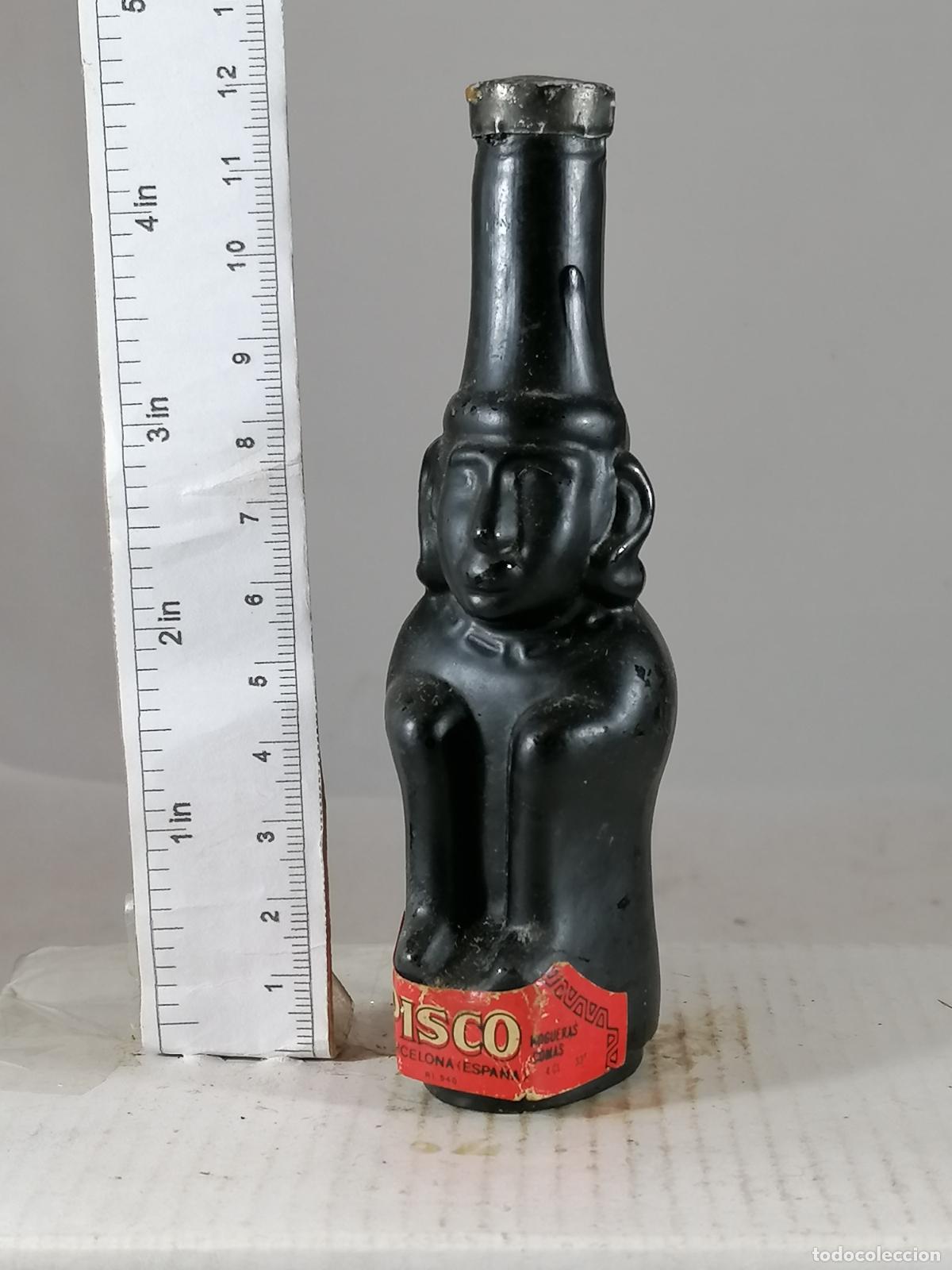 Coleccionismo de vinos y licores: BOTELLITA BOTELLIN LICOR PISCO NOGUERAS COMAS BARCELONA