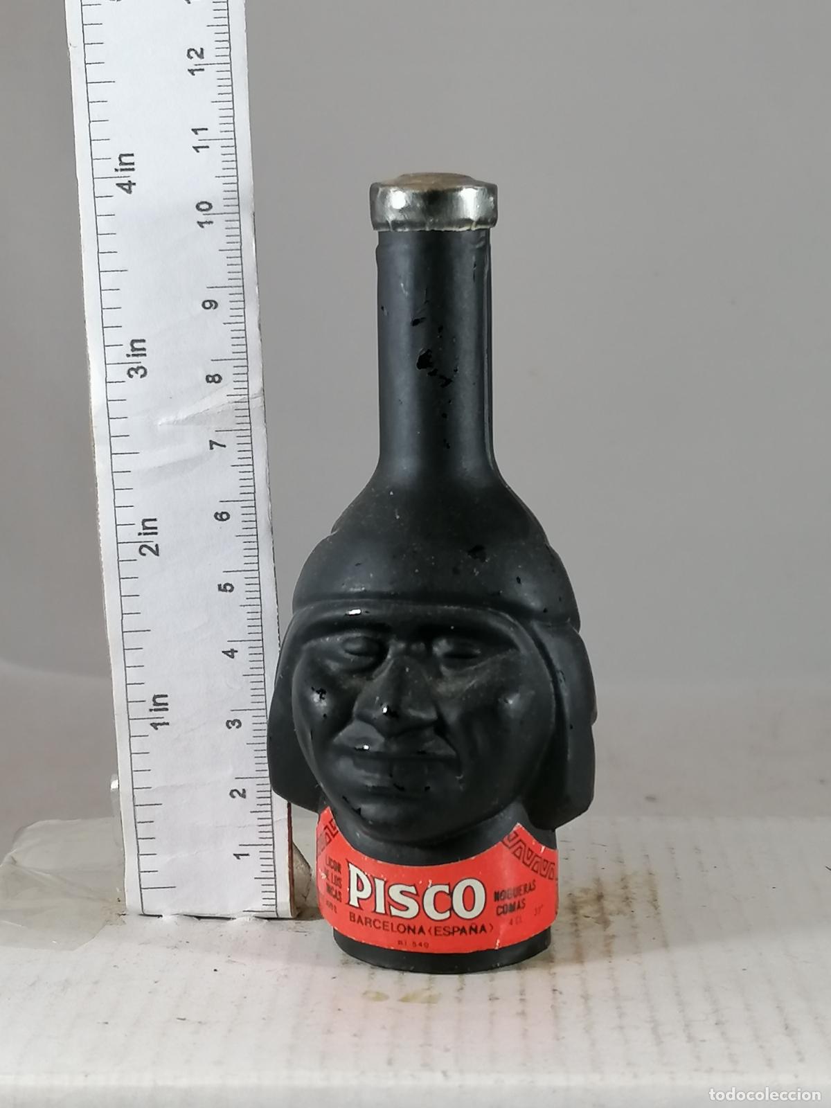Coleccionismo de vinos y licores: BOTELLITA BOTELLIN LICOR PISCO NOGUERAS COMAS BARCELONA