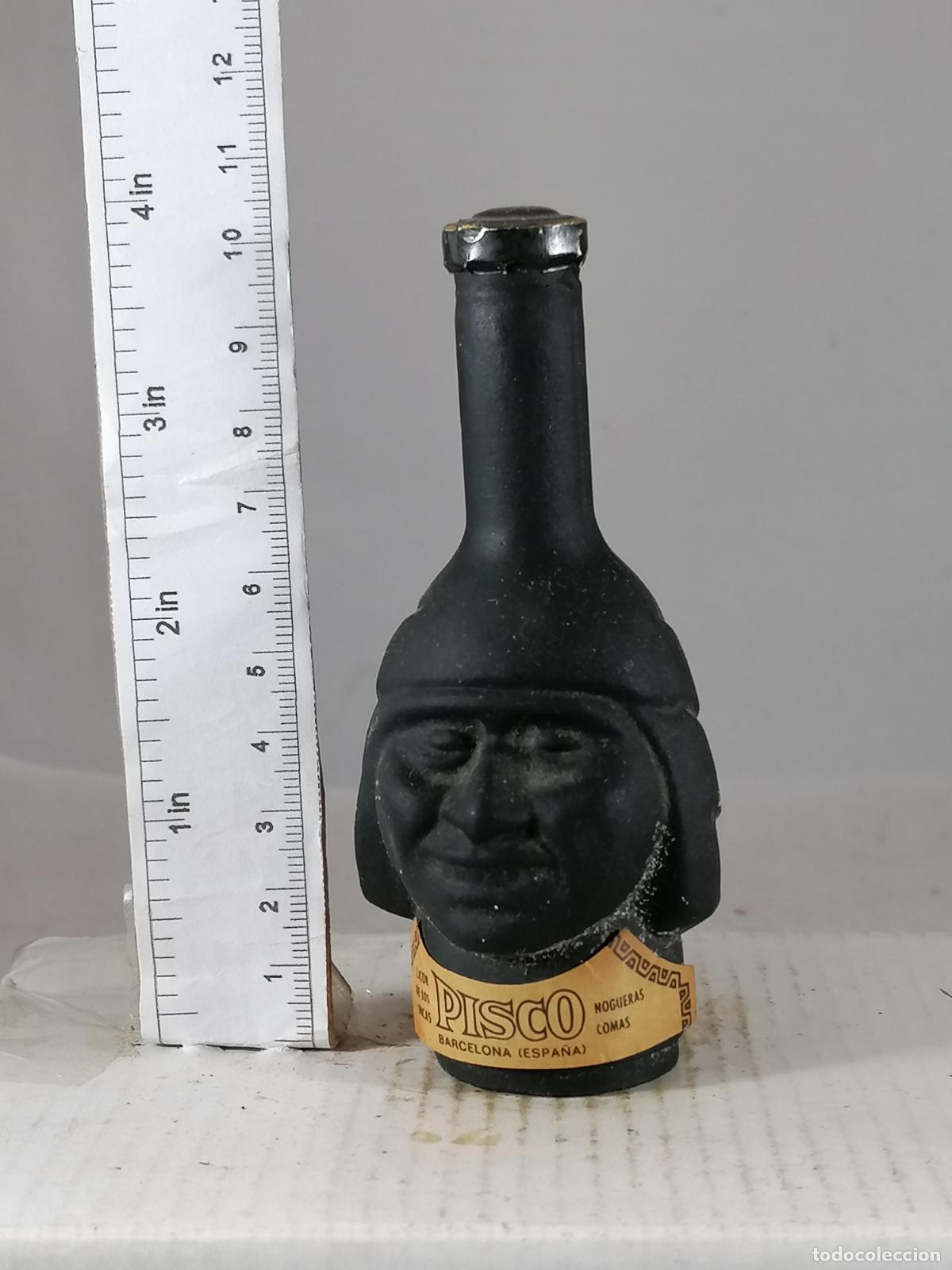 Coleccionismo de vinos y licores: BOTELLITA BOTELLIN LICOR PISCO NOGUERAS COMAS BARCELONA