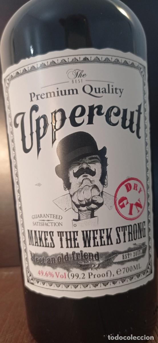 Coleccionismo de vinos y licores: BOTELLA DE GINEBRA GIN &rdquo;UPPERCUT&rdquo;, 49,6% Vol.