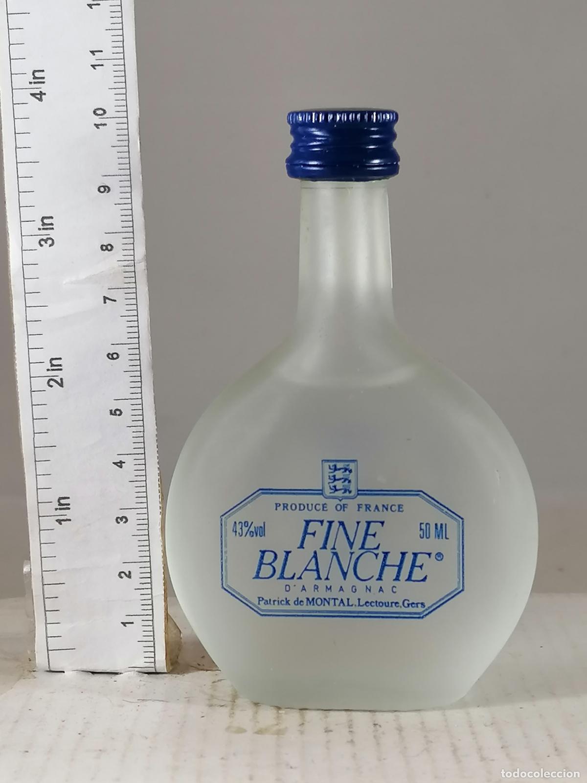 Sammlung von Weinen und Lik&ouml;ren: BOTELLITA BOTELLIN FINE BLANCHE ARMAGNAC PATRICK DE MONTAL GERS CINZANO BARCELONA