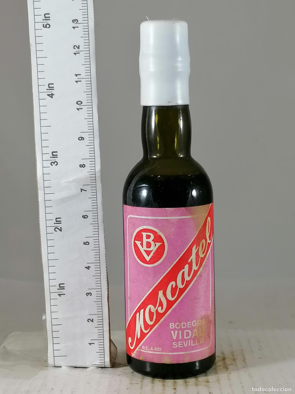 Sammlung von Weinen und Lik&ouml;ren: BOTELLITA BOTELLIN MOSCATEL BODEGAS VIDAL SEVILLA
