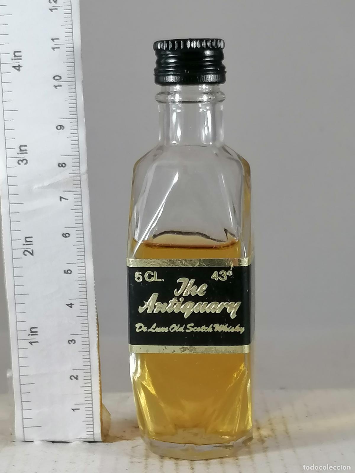 Coleccionismo de vinos y licores: BOTELLITA BOTELLIN THE ANTIQUARY OLD SCOTCH WHISKY