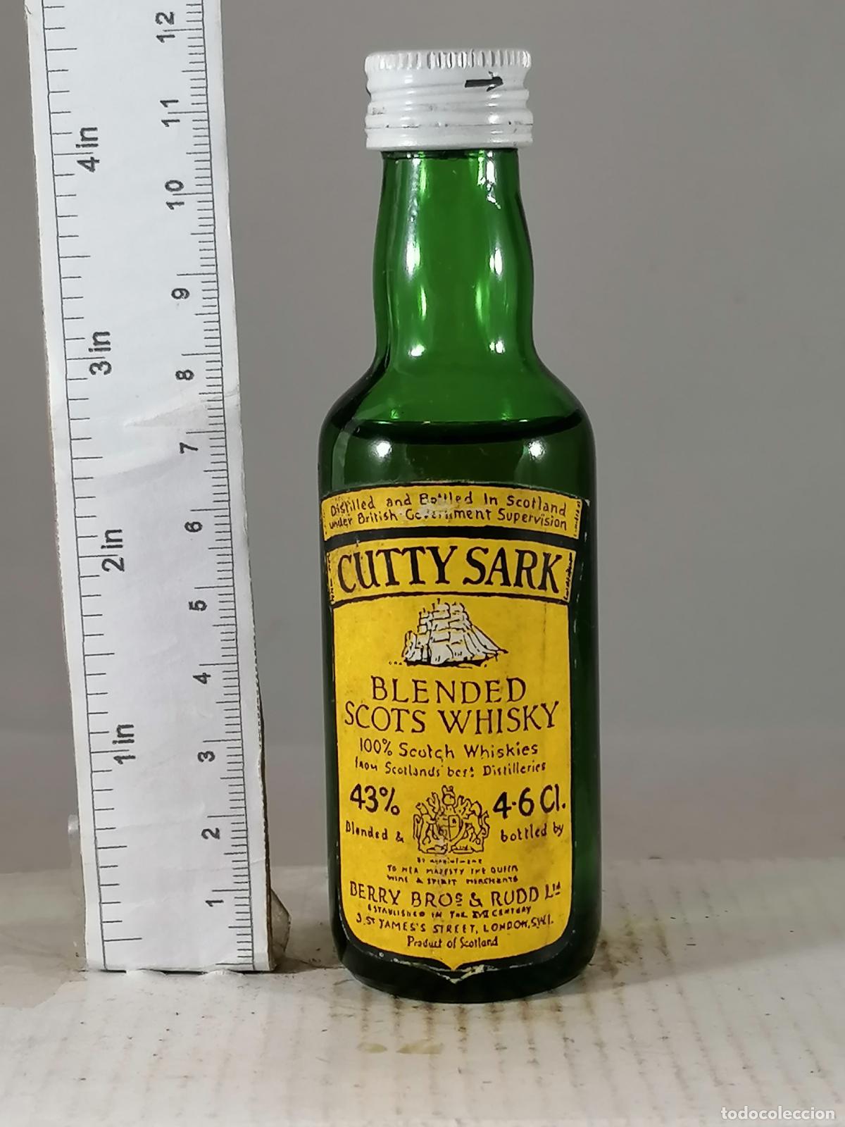 Coleccionismo de vinos y licores: BOTELLITA BOTELLIN WHISKY CUTTY SARK SCOTLAND