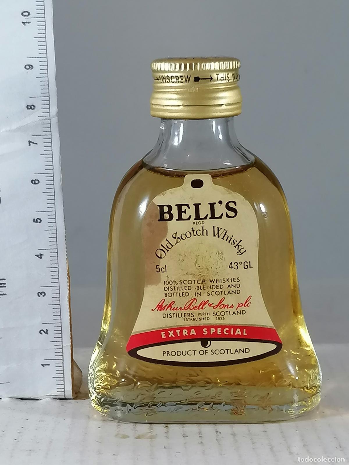 Coleccionismo de vinos y licores: BOTELLITA BOTELLIN WHISKY BELL&acute;S OLD SCOTCH WHISKY EXTRA SPECIAL