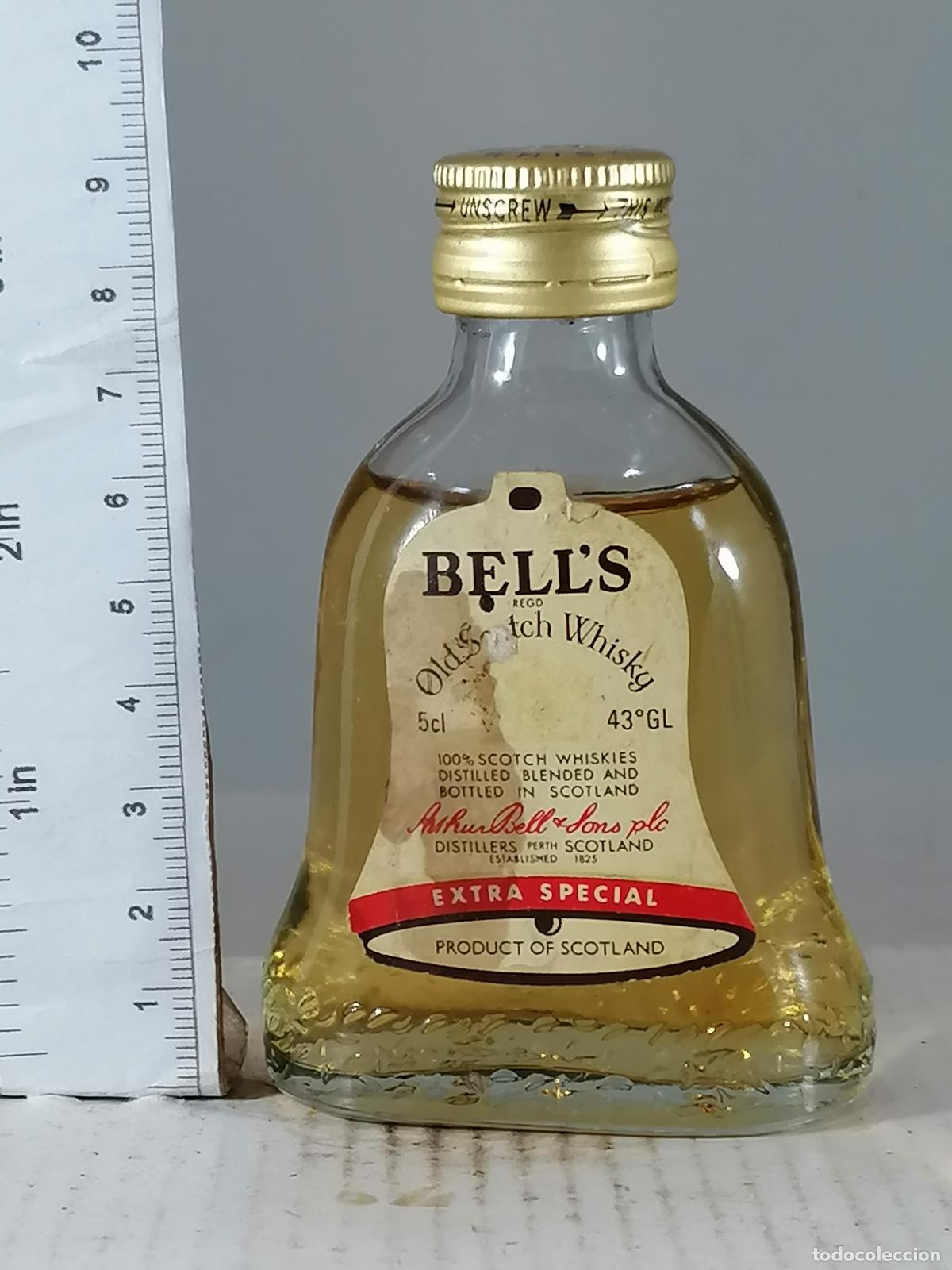 Coleccionismo de vinos y licores: BOTELLITA BOTELLIN WHISKY BELL&acute;S OLD SCOTCH WHISKY EXTRA SPECIAL