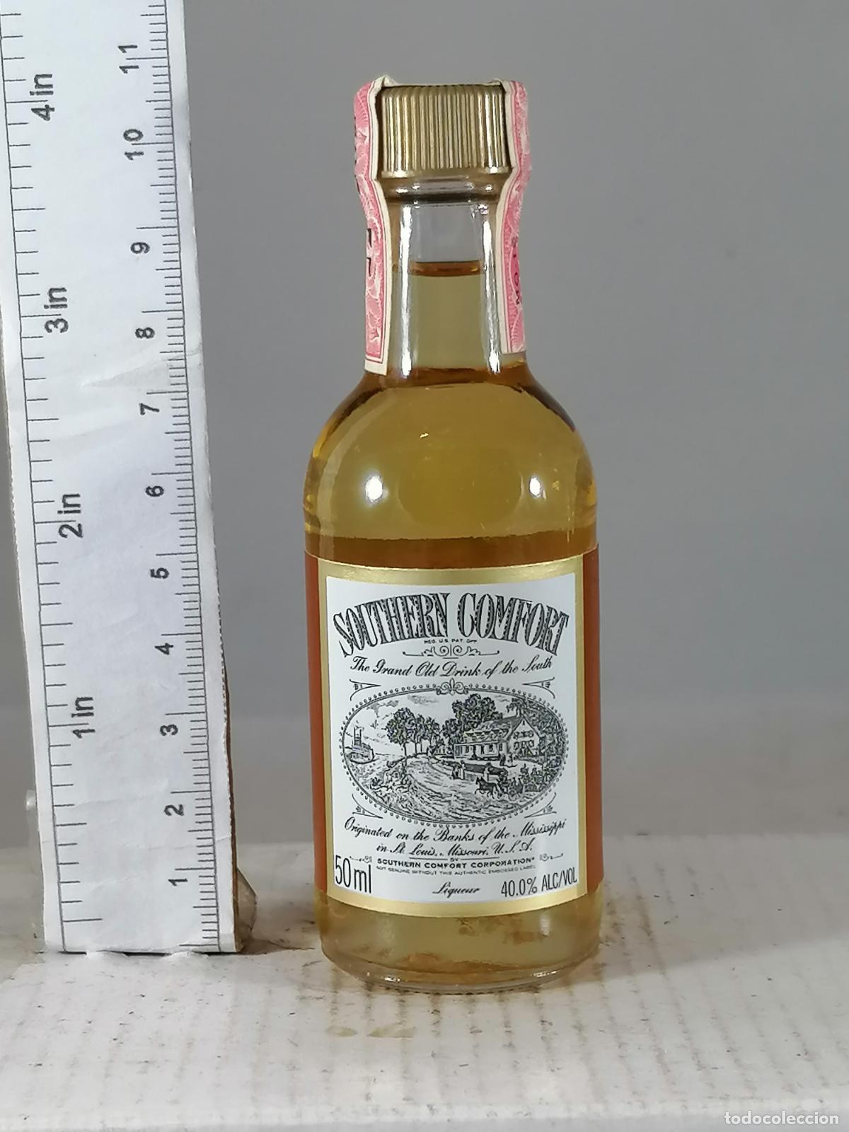 Coleccionismo de vinos y licores: BOTELLITA BOTELLIN WHISKEY SOUTHERN COMFORT MISSOURI IMPORTADOR AUSTRALIA