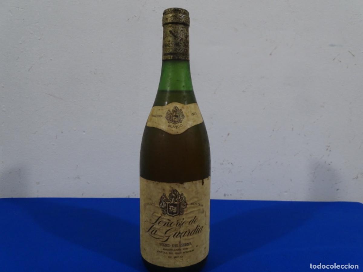 Collectionnisme de vins et liqueurs: VINO SE&Ntilde;OR&Iacute;O LA GUARDIA RESERVA 1973. BLANCO.