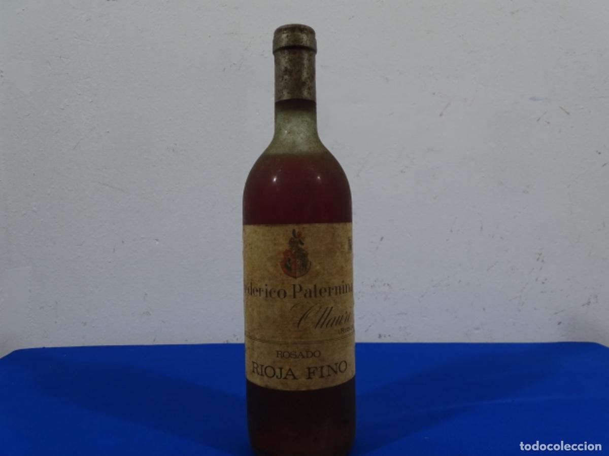 Colecionismo de vinhos e licores: VINO RIOJA FEDERICO PATERNINA ROSADO FINO.