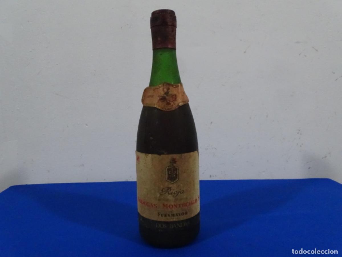 Coleccionismo de vinos y licores: VINO RIOJA MONTECILLO DOS BANDAS.