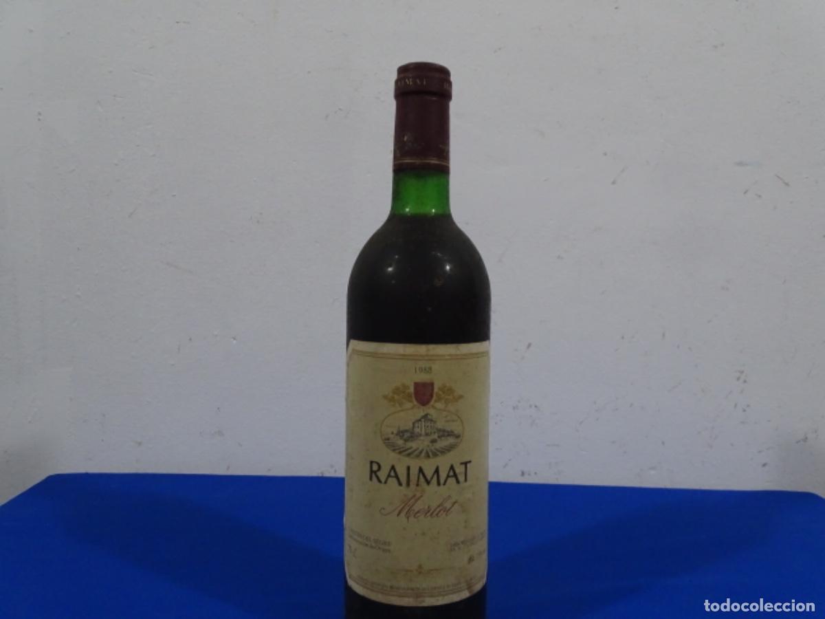 Coleccionismo de vinos y licores: VINO RAIMAT MERLOT 1988.