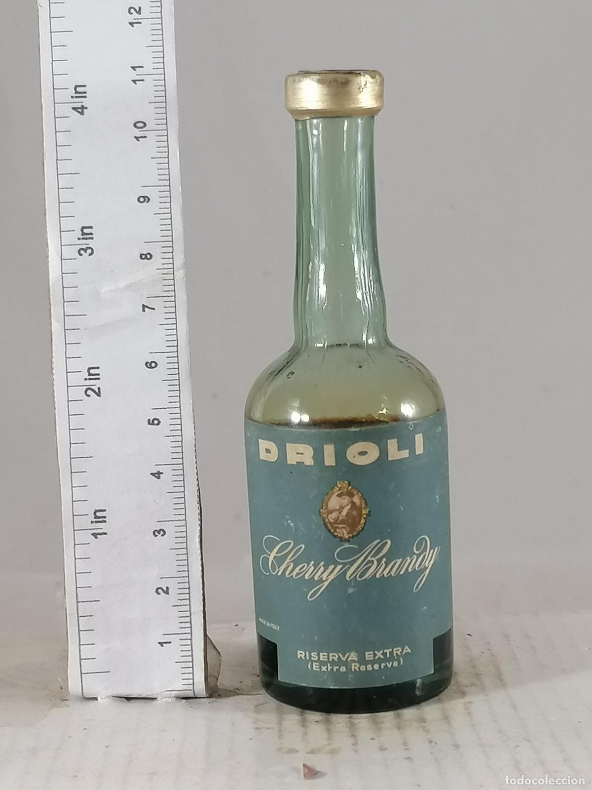 Coleccionismo de vinos y licores: BOTELLITA BOTELLIN DRIOLI CHERRY BRANDY RISERVA EXTRA
