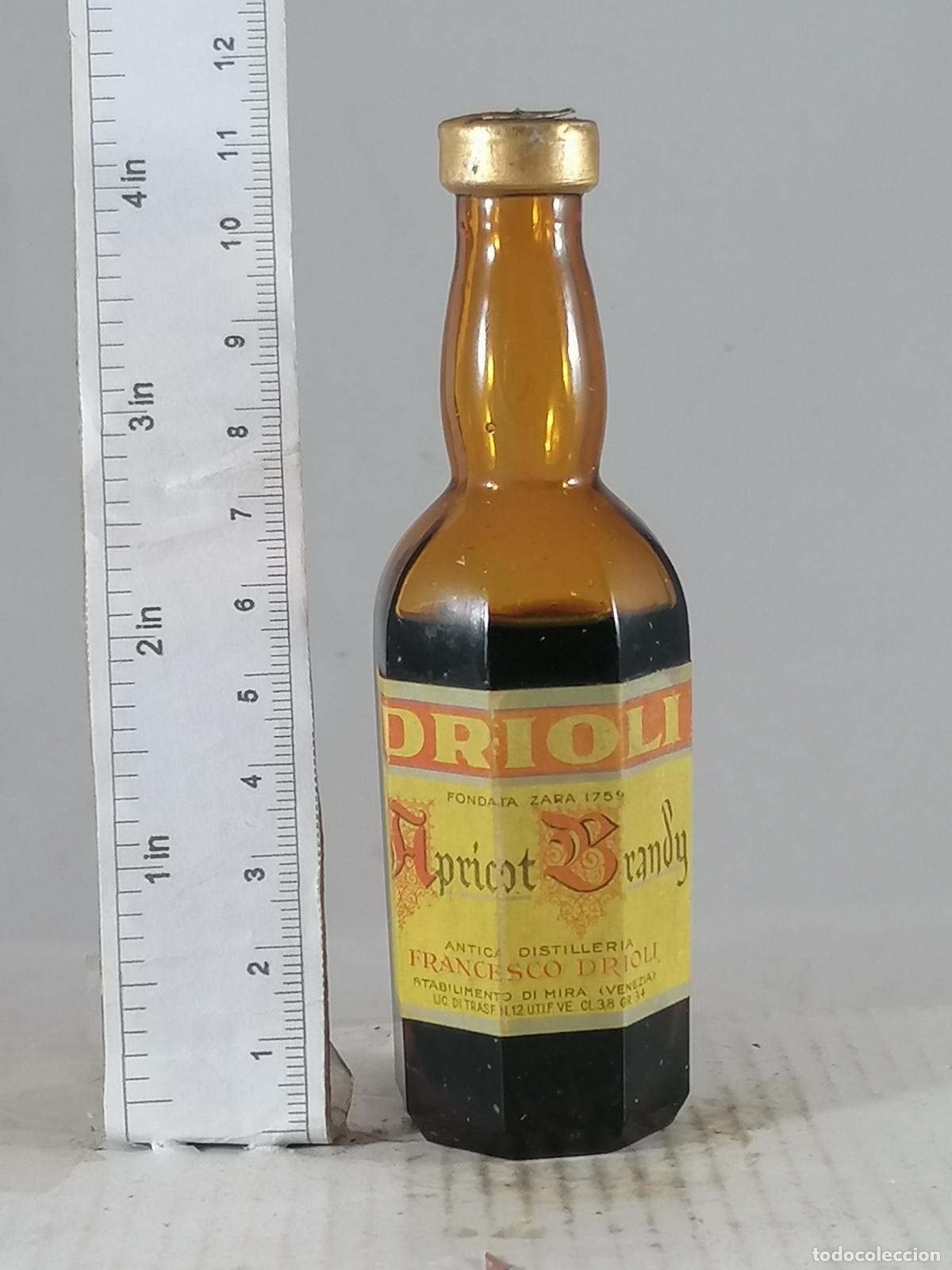 Coleccionismo de vinos y licores: BOTELLITA BOTELLIN APRICOT BRANDY DRIOLI FANCESCO DRIOLI VENEZIA