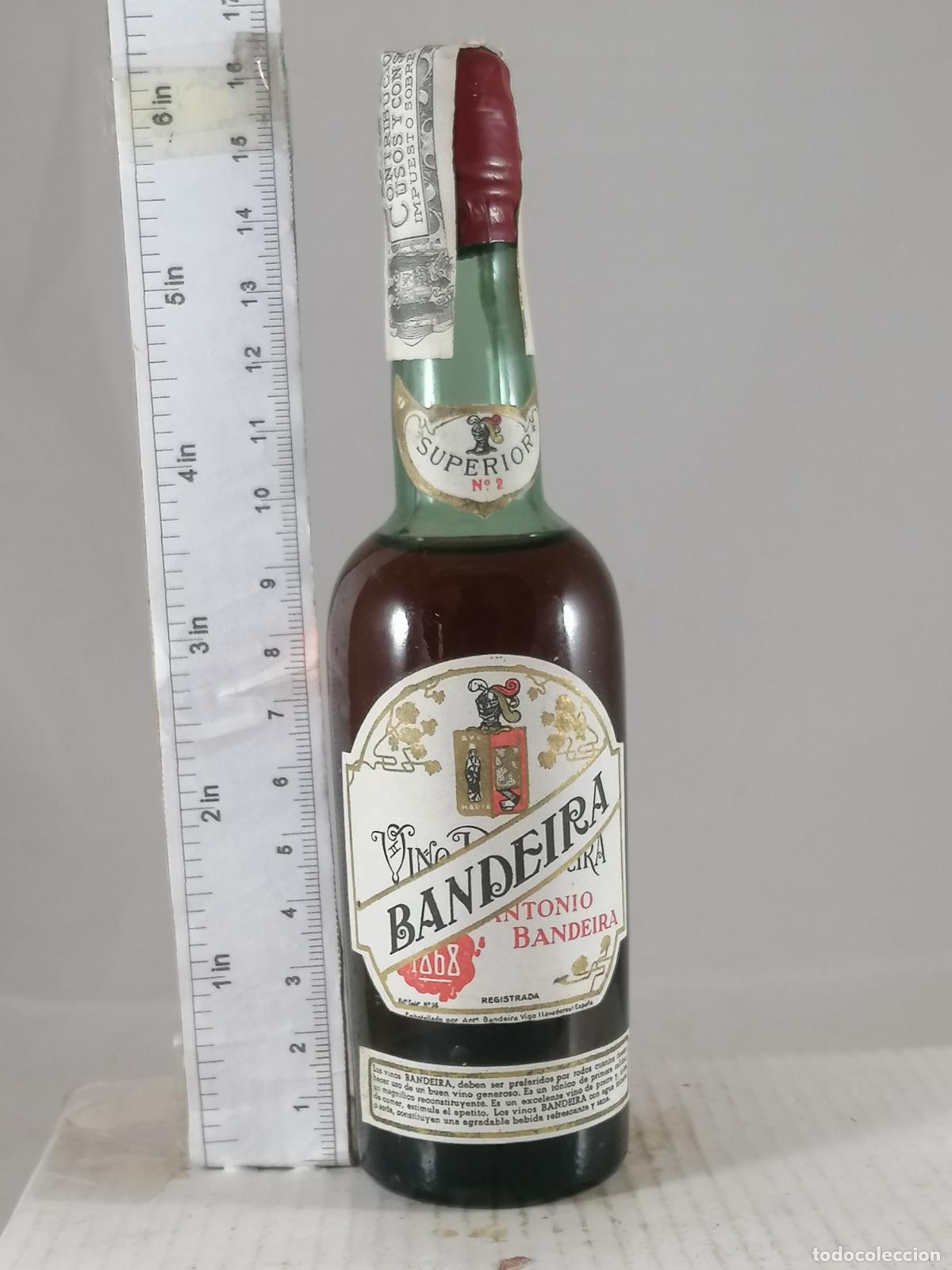 Coleccionismo de vinos y licores: BOTELLITA BOTELLIN BANDEIRA SUPERIOR N&ordm;2 VALDESPINO AR VALDESPINO JEREZ