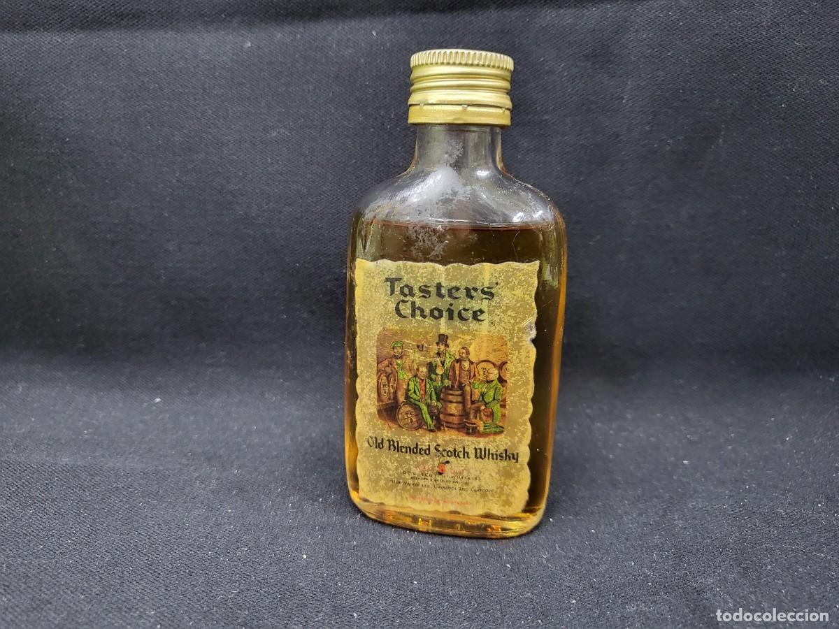 Coleccionismo de vinos y licores: BOTELLIN DE WHISKY TASTERS CHOICE