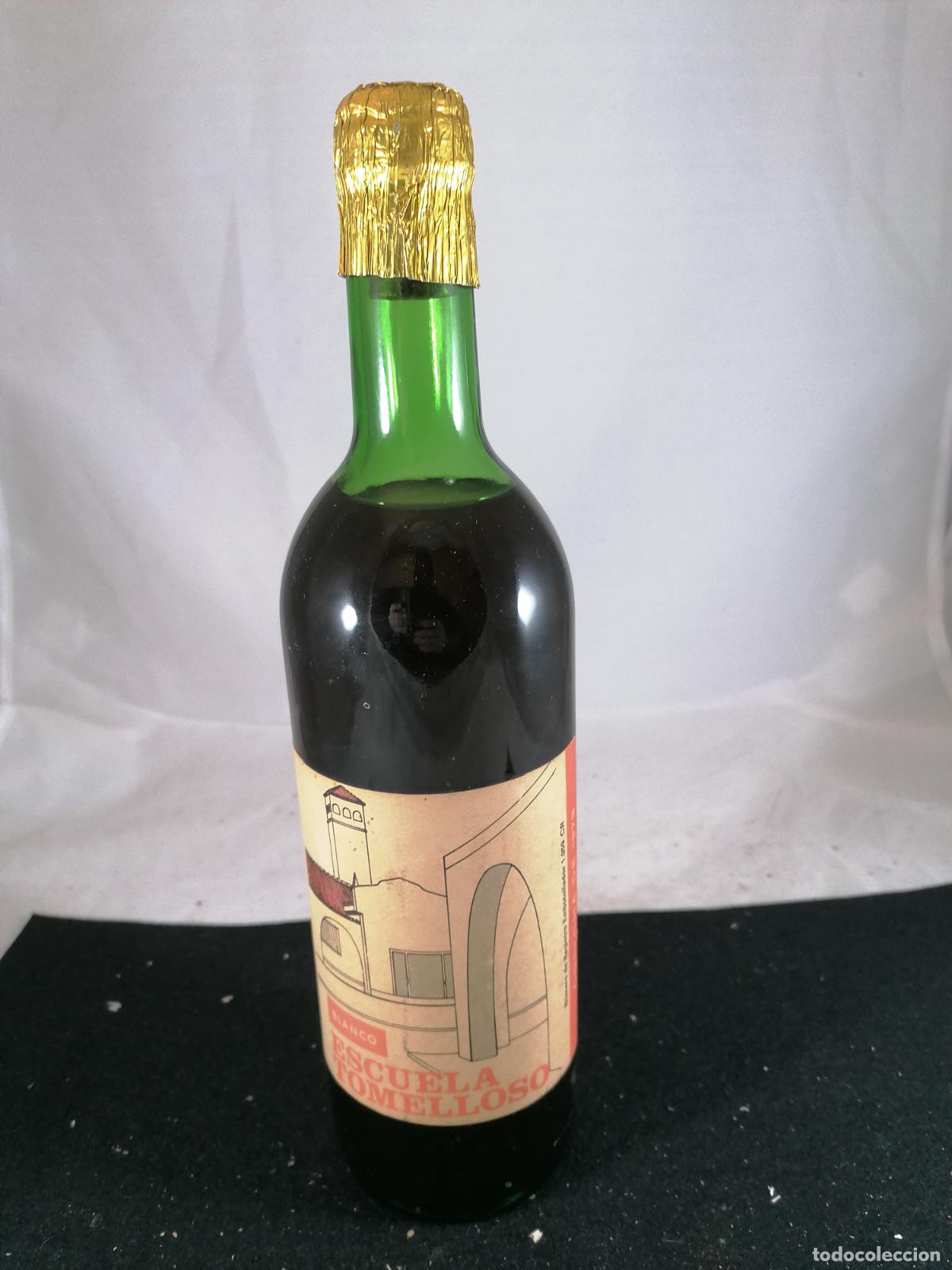 Sammlung von Weinen und Lik&ouml;ren: BOTELLA VINO BLANCO ESCUELA CAPACITACION AGRARIA TOMELLOSO COSECHA 1973