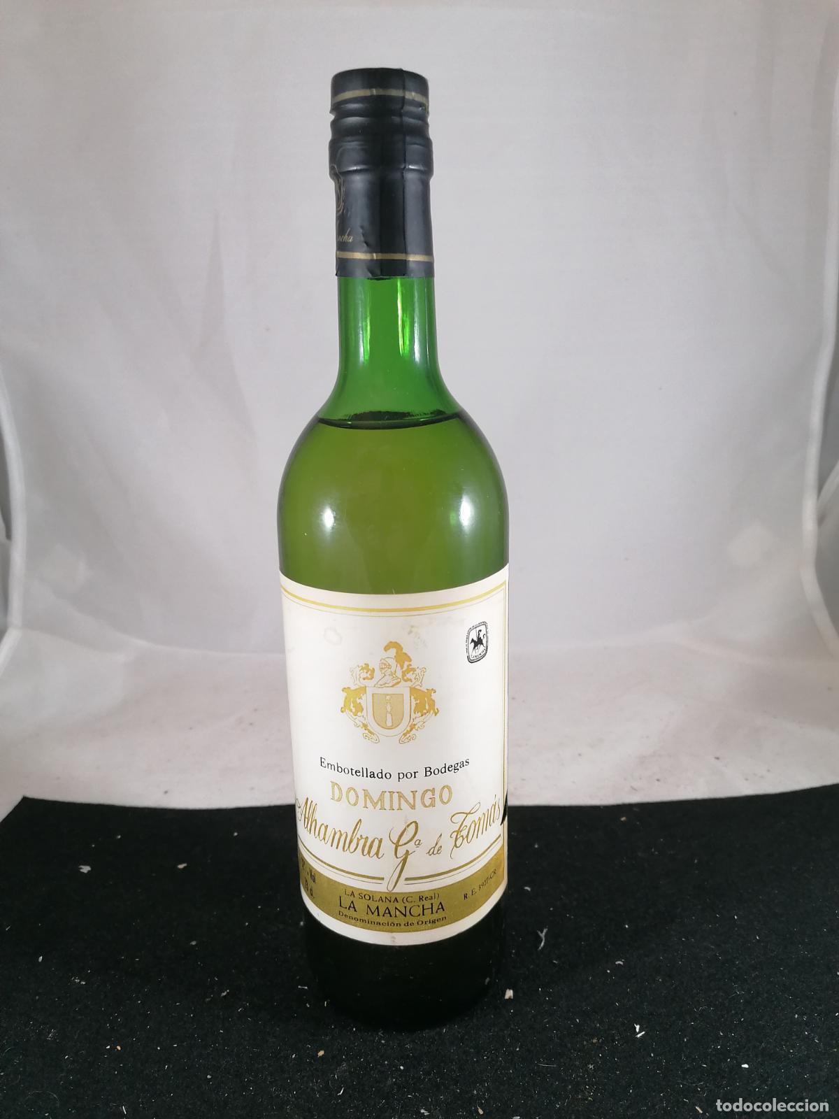 Sammlung von Weinen und Lik&ouml;ren: BOTELLA VINO DOMINGO ALHAMBRA GARCIA TOMAS LA SOLANA LA MANCHA