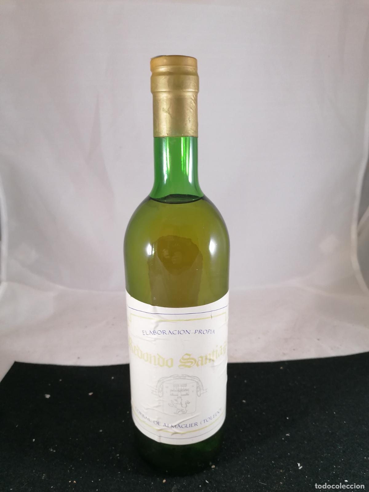 Collezionismo di vini e liquori: BOTELLA VINO REDONDO SANTIAGO CORRAL DE ALMAGUER TOLEDO
