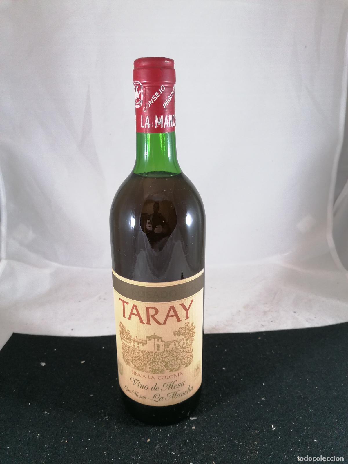 Sammlung von Weinen und Lik&ouml;ren: BOTELLA VINO ROSADO TARAY FINCA LA COLONIA LAS MESAS LA MANCHA