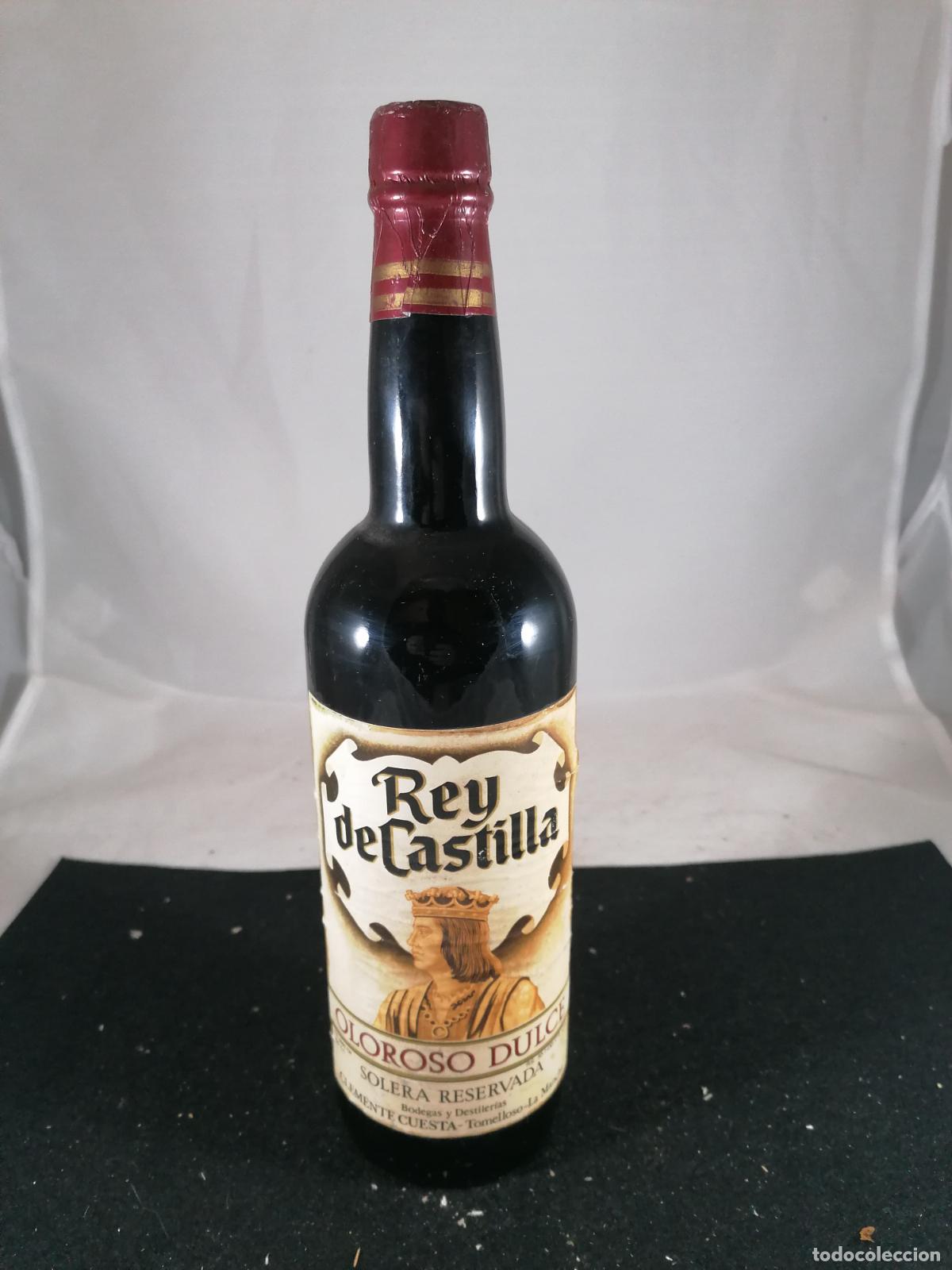 Collection of wines and liquors: BOTELLA VINO OLOROSO DULCE SOLERA BODEGAS CLEMENTE CUESTA TOMELLOSO LA MANCHA